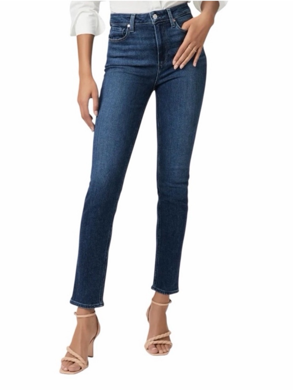 PAIGE Gemma High Rise Skinny Jean in Sketchbook (27)
